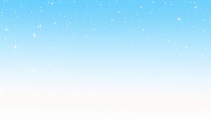 Starry blue sky with soft white cloud, a stunning nature wallpaper background vast
