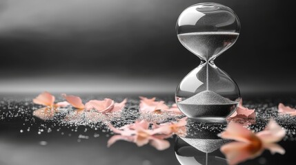 Time slipping away, moments scattered