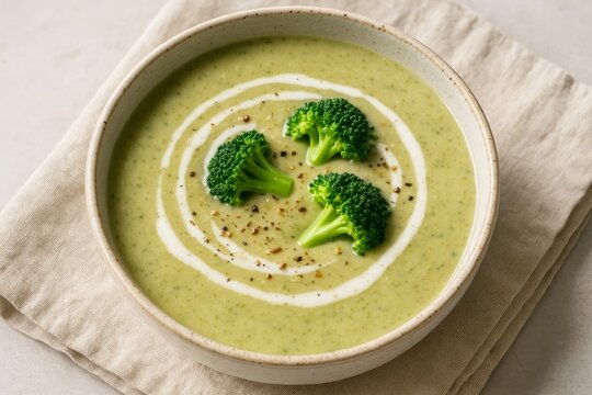 Creamy Broccoli Soup Recipe Simple, Healthy, and Delicious