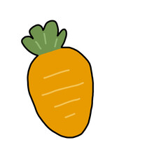 Carrot cartoon 