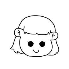 Girl head