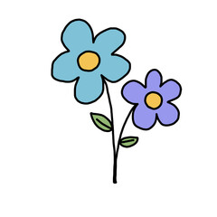 Flower doodle 