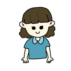 Little girl character 