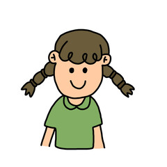 Girl smiling 