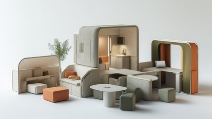 Modern Modular Workspace