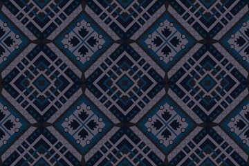 Ethnic seamless, Native patterns with simple shapes. Tribal and ethnic fabrics. African, American, Mexican, Indian styles. Simple geometric pattern elements are best used in design, textile printing.