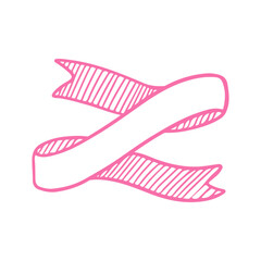 bow ribbon doodle