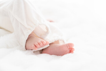 赤ちゃんの足