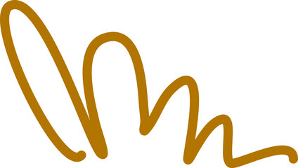 Line doodle organic design