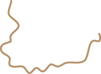 Line doodle boho style