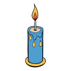 A hand-painted candle is a decorative candle uniquely adorned with artistic designs, making each piece a one-of-a-kind blend of craftsmanship, color, and warmth.
