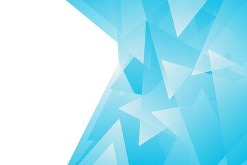 Obraz premium Crystal abstract geometric background with overlapping triangles, perfect for modern designs, presentations, and digital art.
