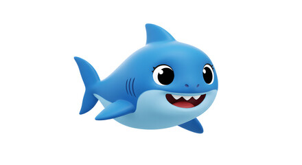 funny cartoon shark