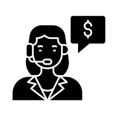 A woman in a business suit is talking on a phone