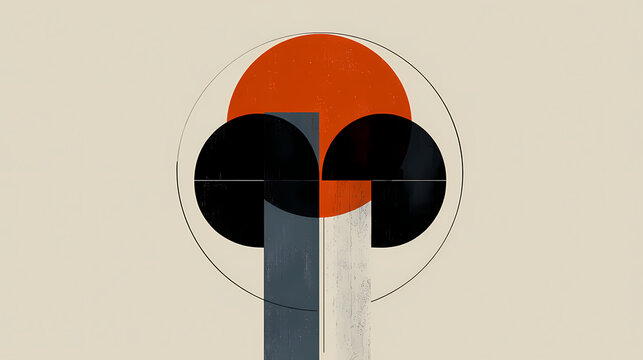 Intriguing minimalist sign of aries in a pixel style inside an elegant circle, isolated on a crisp white background. art that speaks simplicity and modernism. generative ai. minimalist. Illustration