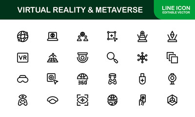 New Year and Celebration Icon Set Featuring Fireworks, Party, Festive Decor, Countdown, and Holiday Symbols in a Modern, Vector-Based Design