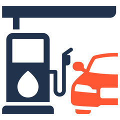 Petrol Station Icon