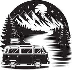 Camping Silhouette Vector &ndash; Tent, Campfire, and Nature Elements

Outdoor Camping SVG &ndash; Perfect for Adventure & Travel Themes

Rustic Camp Scene Clipart &ndash; Hiking and Wilderness Design

Minimalist Campi