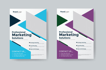 Modern Corporate Marketing Flyer Template