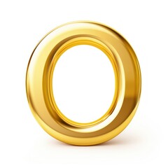 Gold jewelry font white background.