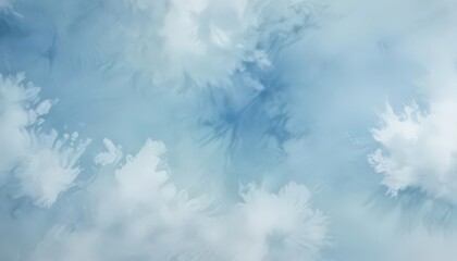 Dreamy light blue watercolor wash, soft texture,  ethereal,  shades