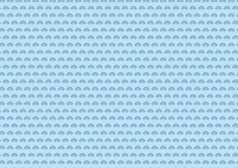 【日本の伝統模様】松のシームレスパターン（青系） / Matsu – Japanese Traditional Pine Pattern (Blue Tones)