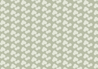 【日本の伝統模様】松のシームレスパターン（緑系） / Matsu – Japanese Traditional Pine Pattern (Green Tones)