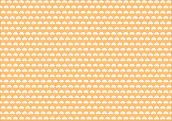 【日本の伝統模様】松のシームレスパターン（黄系） / Matsu – Japanese Traditional Pine Pattern (Yellow Tones)