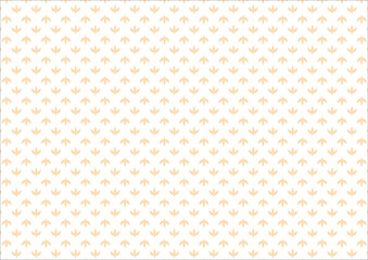 【日本の伝統模様】松のシームレスパターン（黄系） / Matsu – Japanese Traditional Pine Pattern (Yellow Tones)