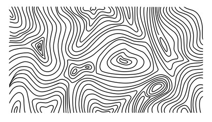 Black and white abstract typography illustration © Annisa