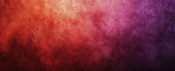 Abstract textured background with a gradient of warm to cool colors