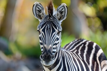 Naklejka premium zebra animal