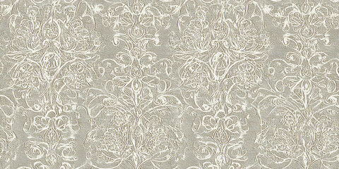 aged design with decorative motif - Seamless , pattern , background , tile
