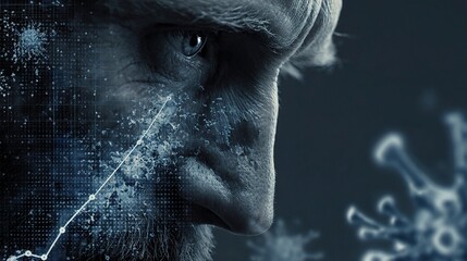 Epidemiologists Analyzing Virus Spread Using Data and Maps