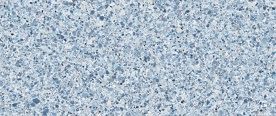 Beautiful blue terrazzo stone texture background - Seamless , pattern , background , tile