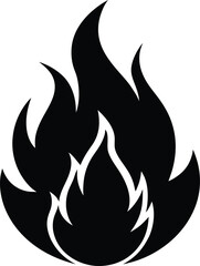 set of fire icons