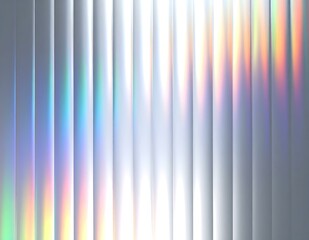 Abstract Iridescent Columns Pastel Rainbow Gradient Background