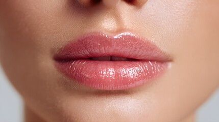 Obraz premium womans lips, generation AI 