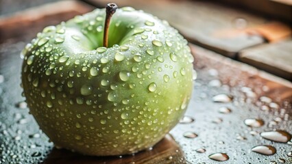 fresh green apple