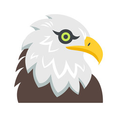 Icon eagle cartoon