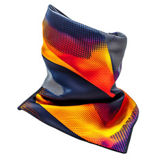 Sport Ready Cooling Bandana with a Breathable Mesh Isolated on Transparent Background