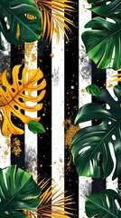 Seamless pattern backgrounds outdoors tropics.