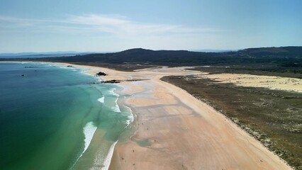 Experience the Stunning Aerial View of a Serene and Beautiful Beach Landscape Today