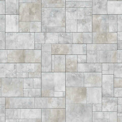 Naklejka premium stone wall, grayish-brown hue - Seamless , pattern , background , tile