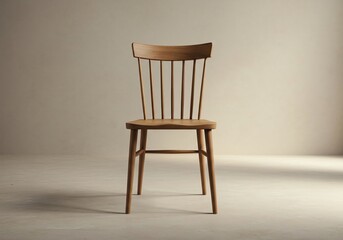 Wooden chair simple minimalist design