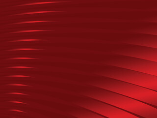 Abstract red glowing geometric modern lines on dark red background. Luxury shiny red circle lines pattern. Futuristic technology concept, suitable for covers, posters, banners, brochures, websites, et
