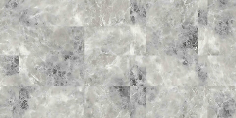 Obraz premium textured stone mosaic with gray grunge block design on backdrop - Seamless , pattern , background , tile