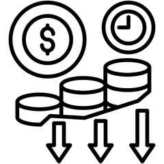Depreciation Icon