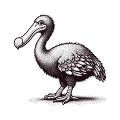 Vector illustration of a bird