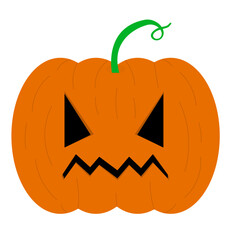 Halloween Pumpkin Illustration